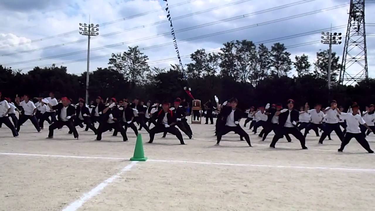 応援合戦 紅組 ２０１１ 品野中体育祭 Youtube