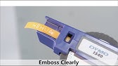 The Original DYMO 1570 label maker & tape - YouTube