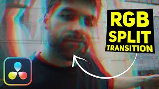 Famous EASY RGB Split Transition | DaVinci Resolve 18 Tutorial Profile