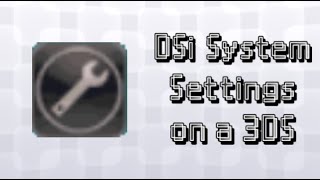 DSi System Settings on a 3DS (HQ w/Tutorial) screenshot 3