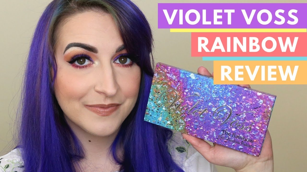 VIOLET VOSS 'THE RAINBOW' PALETTE REVIEW | Kirby Rose