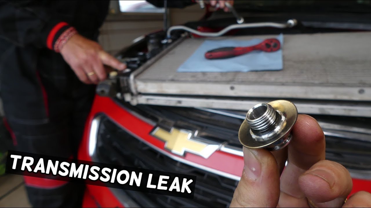 MOST COMMON TRANSMISSION FLUID OIL LEAK ON CHEVROLET MALIBU EQUINOX