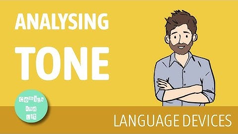 Language Devices | How to analyse tone