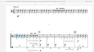 #57 Ode to Joy Percussion Demo