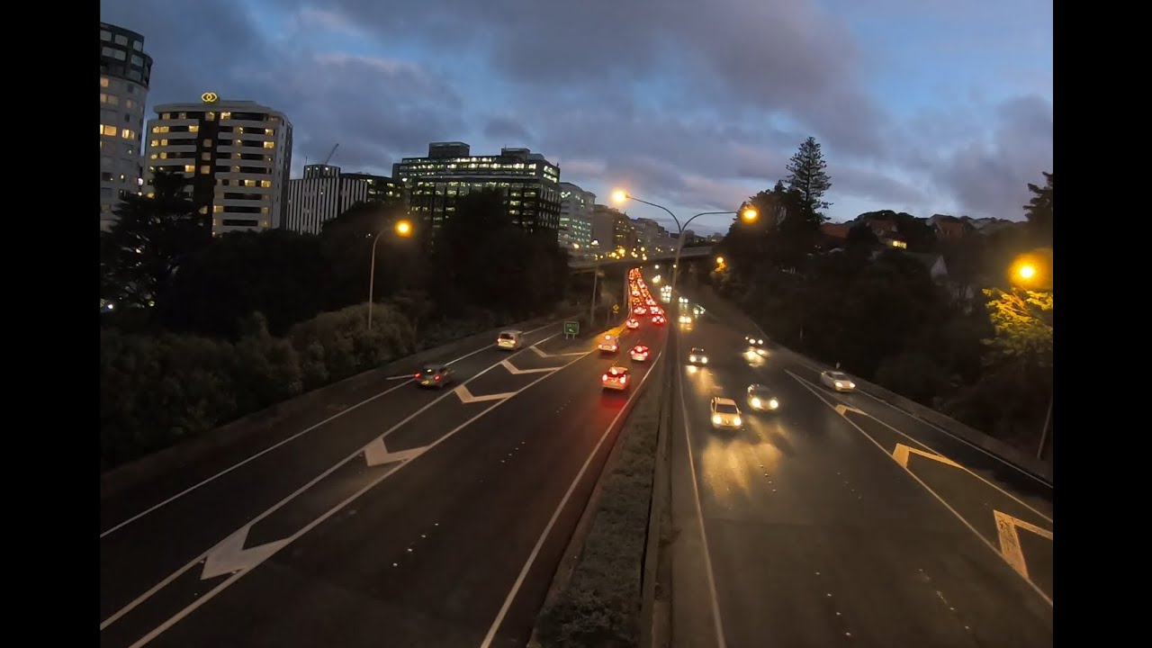 Traffic Updates HKW Presents A Time Lapse of Wellington City During The Drive Home YouTube