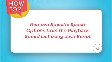 Remove Unwanted Playback Speeds from Storyline 360 Player Using JavaScript | Custom eLearning
