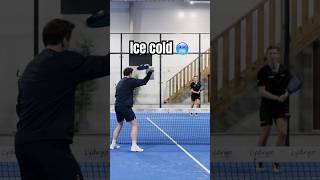 Iskall 🥶 Snart släpper vi hela videon där vi testar Wilson Endure med @tränapadel 🤩