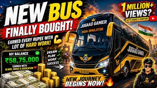 NEW BUS UNLOCKED! 💰 Hard Work Finally Paid Off | Bus Simulator India screenshot 4