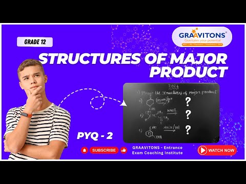 Structures of Major Products | Class 12 PYQ 2 Chemistry