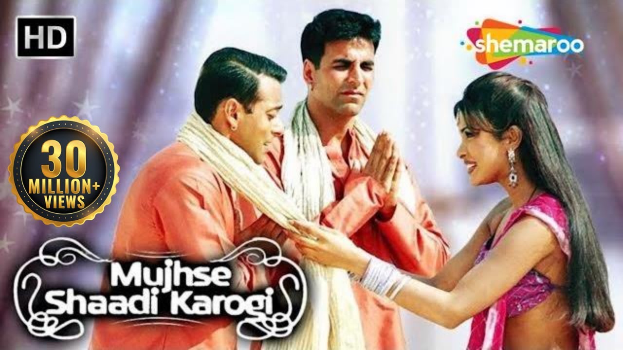 Mujhse Shaadi Karogi  Superhit Comedy Movie  Akshay Kumar   Salman Khan   Rajpal Yadav