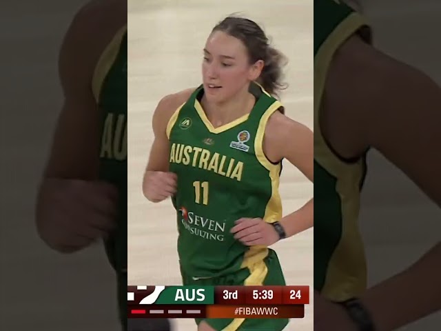 Alanna made it look effortless💥#FIBA #WWCQ #2026 #18 #AUS #shorts #basketball #turkey #japan #canada