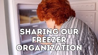 Sharing Our Freezer Organization