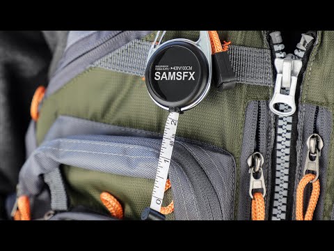 SAMSFX Fishing Quick Knot Tool with Fly Fishing Carabiner Tape