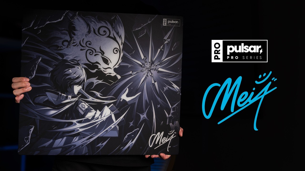 Japan's #1 Valorant Pro Got His Own Glass Pad | Pulsar Meiy