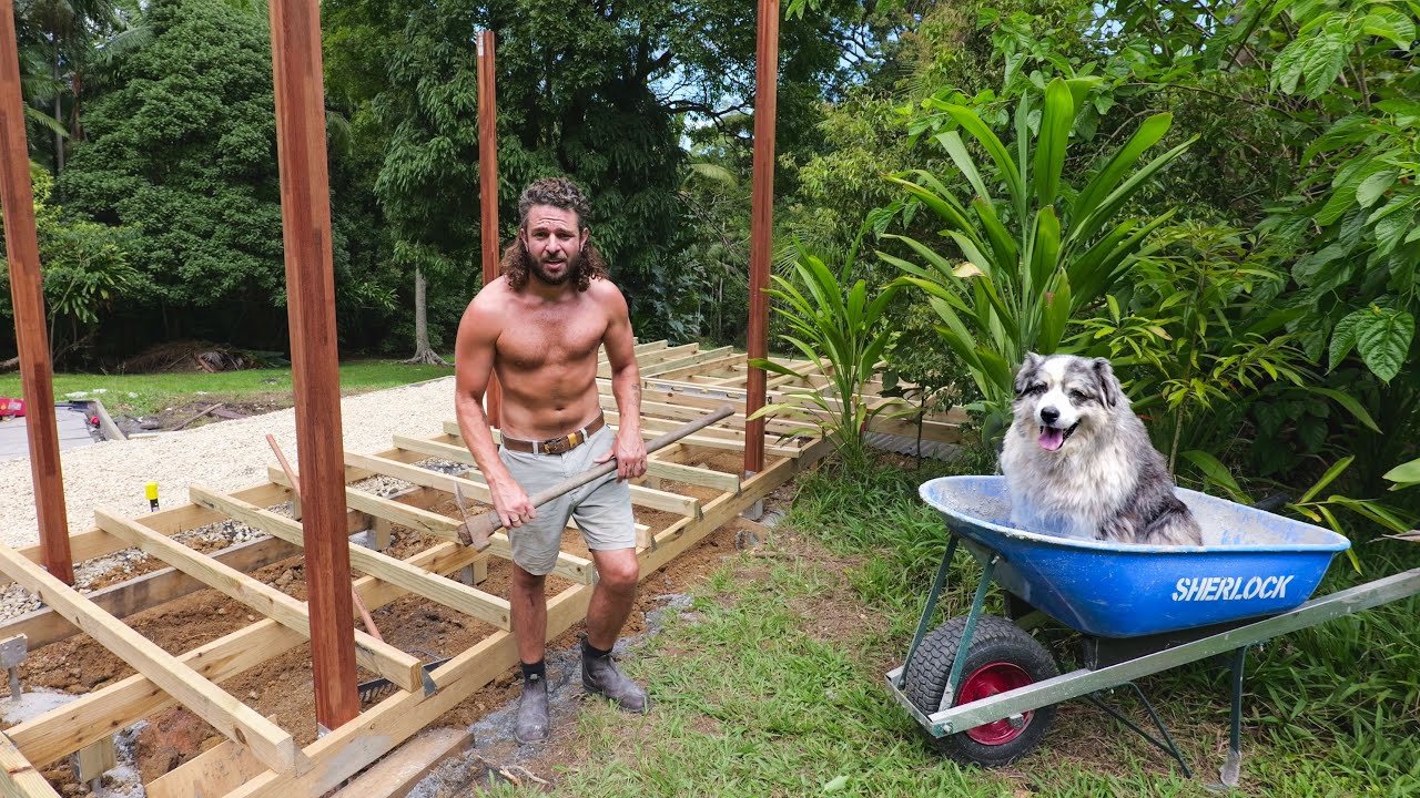 Spring is here At My Rainforest Cabin. Let’s build 