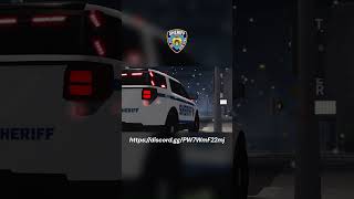 Information NY:SO - Standard Patrol Introduction #erlc #erlcroblox #nyso #nycso #roblox #department #sheriff News