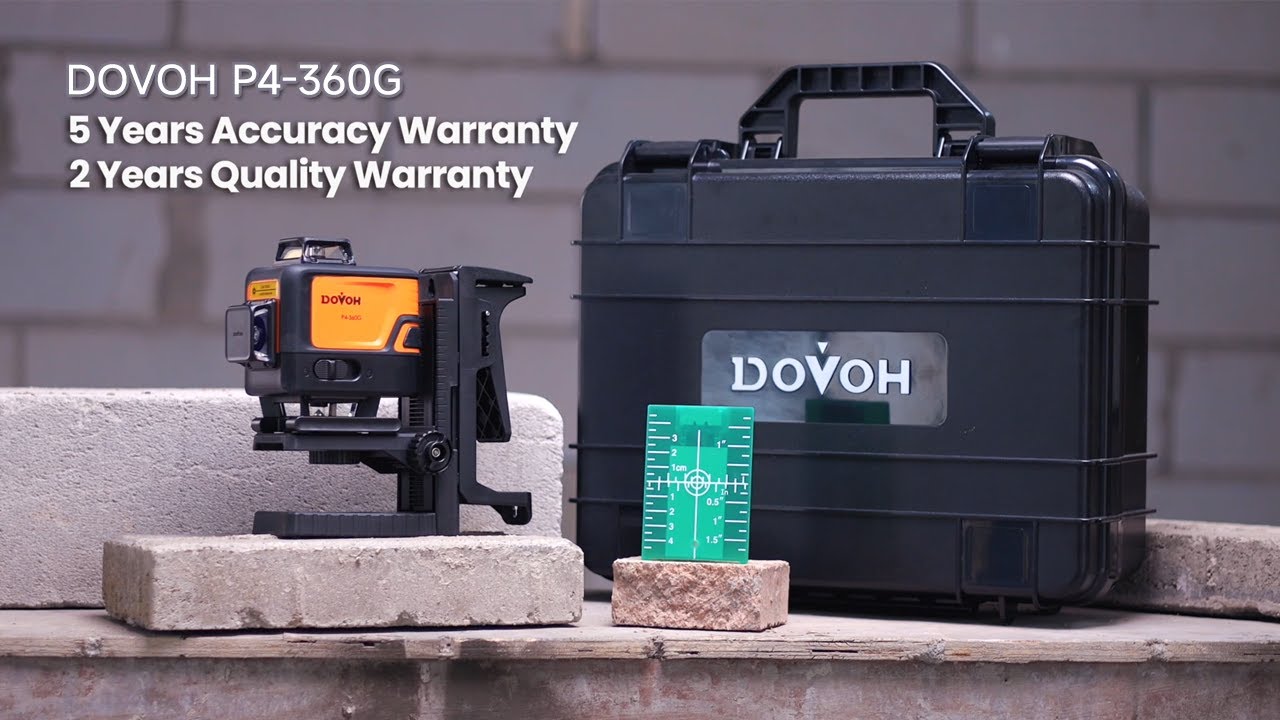4x360 LASER LEVEL 16 LINES- DOVOH P4-360G - YouTube