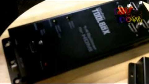 GovComm 2011: Gefen Highlights Tool Box Line of Matrix Switchers