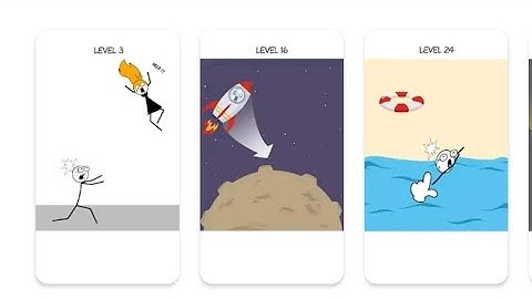 Drop the Item(WEEGOON) New Levels 1-40 - Android Gameplay Walkthrough - Funny Stickman Puzzle Game