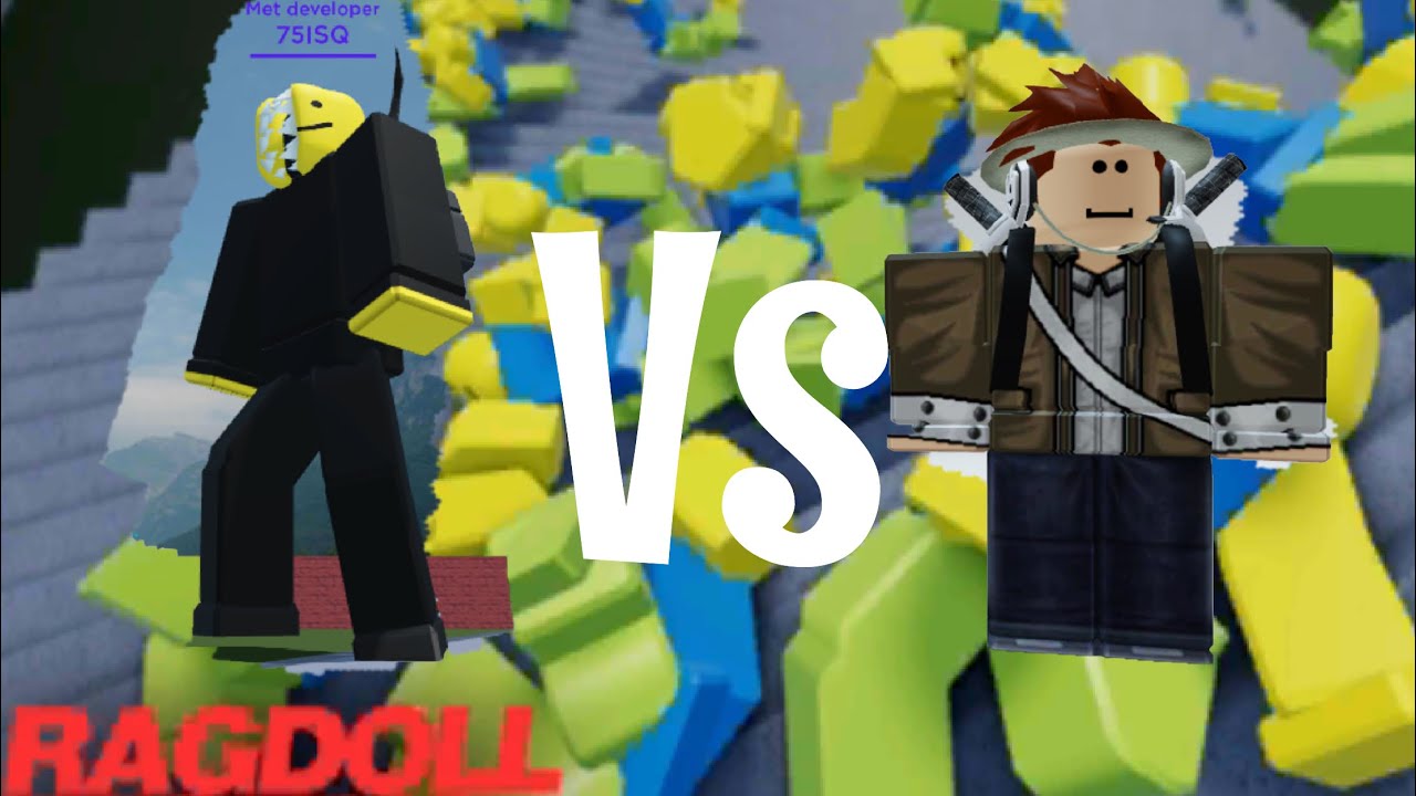 FIGHTING THE DEVELOPER OF RAGDOLL TESTING - YouTube