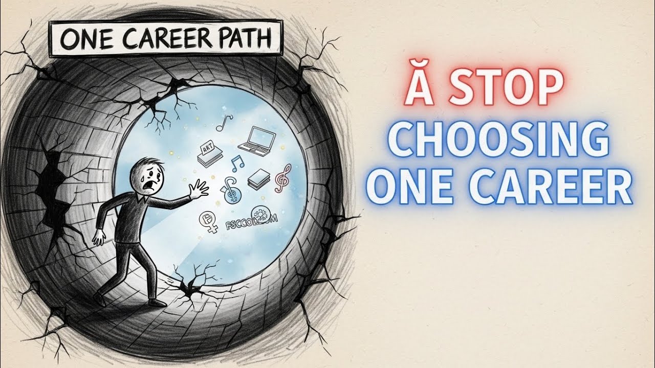 STOP CHOOSING ONE CAREER  | Psychology Explain 