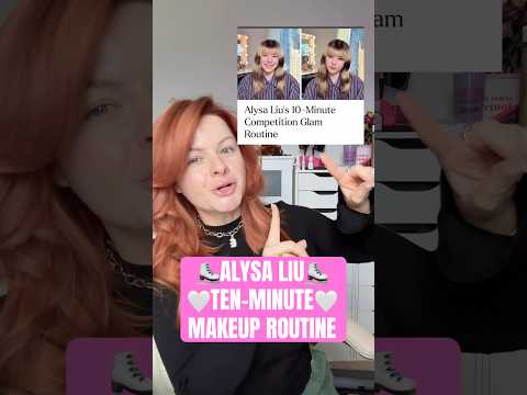 Trying #AlysaLiu 10-minute competition glam! She’s a BADASS!😎 #makeup #beauty