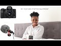 AT HOME VLOG | SHARING WHAT EQUIPMENT AND EDITING SOFTWARE (filmora) I  USE AS A NEW YOUTUBE CREATOR
