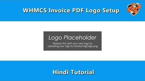 How To Add Logo In WHMCS User Invoice Pdf | Whmcs User Invoice Pdf Logo Setup Hindi Tutorial
