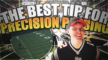 HOW TO PRECISION PASS IN MADDEN 18 - THE BEST MADDEN TIPS - OVERPOWERED OFFENSE - MADDEN 18