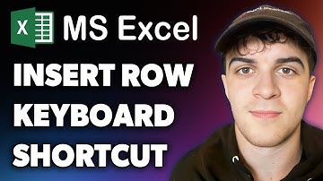 How to Insert Row in Excel Keyboard Shortcut (Full 2024 Guide)
