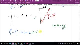 Physics 12 U1L3 Vector Components