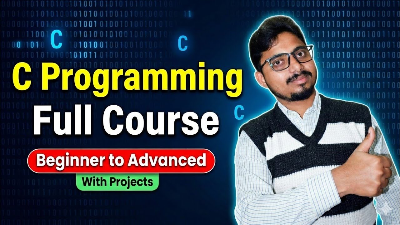 C programming language full video class 1 #programminglanguage - YouTube