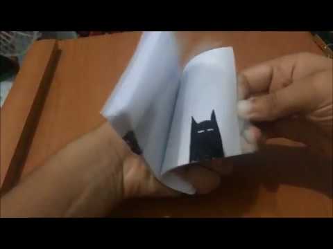 Batman Flipbook (AMADOR) - YouTube