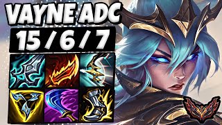 Vayne vs Ezreal ADC [ QuadraKill ] Patch 14.10 Korea Grandmaster ✅