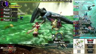 Monster Hunter Generations Demo - Nargacuga x LS Adept