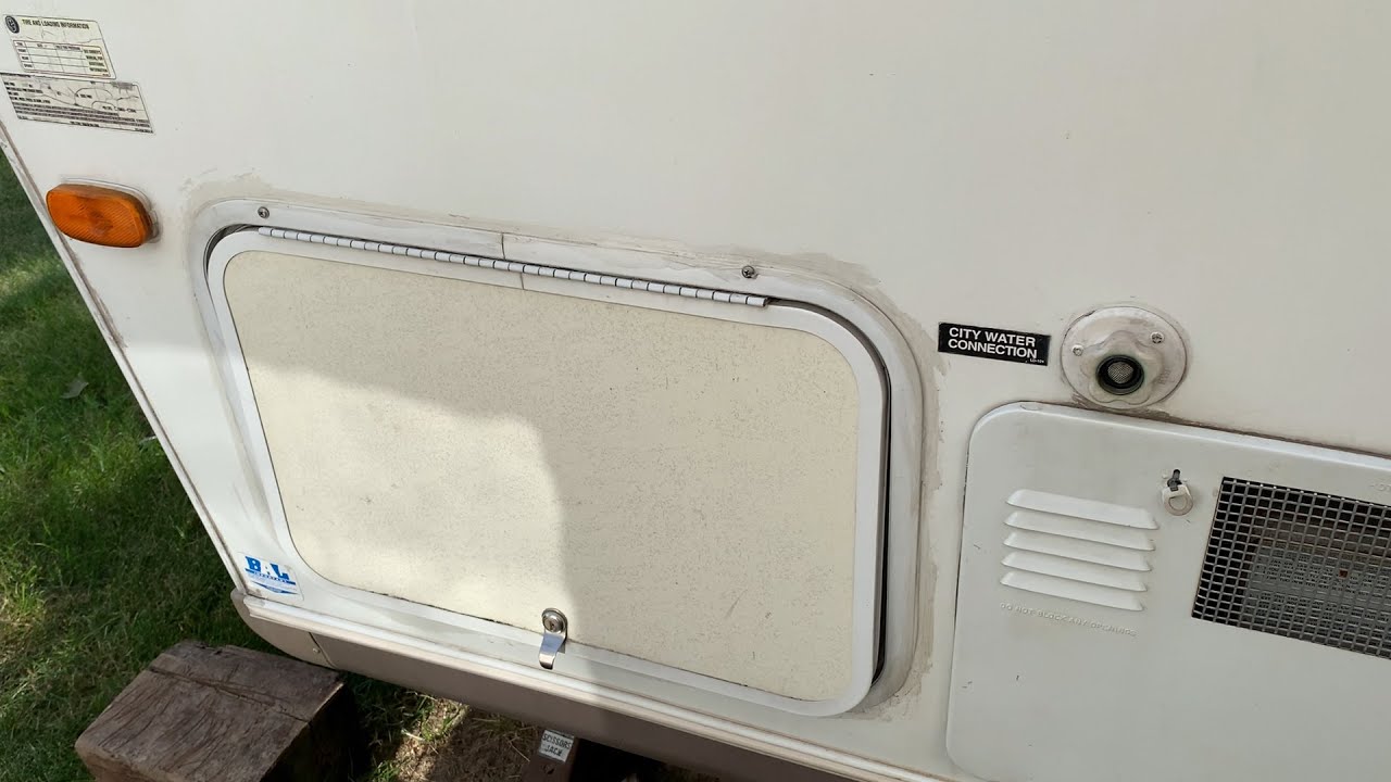 How to seal your RV/camper storage lockers YouTube