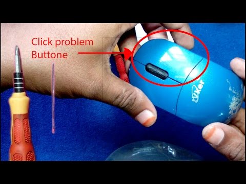 How To Repair Mouse Left Click Or Right Click Button, Everyone Will Be Able To