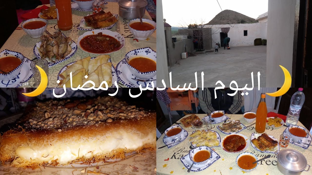 دبارة اليوم بديتها في كوجينتي كملتها في كوجينة حماتي 🌙 كنافة بالقشدة🧇 و كراب مالحة بنة🤤