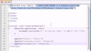 Beginner JavaScript Tutorial   8   Functions with Multiple Parameters