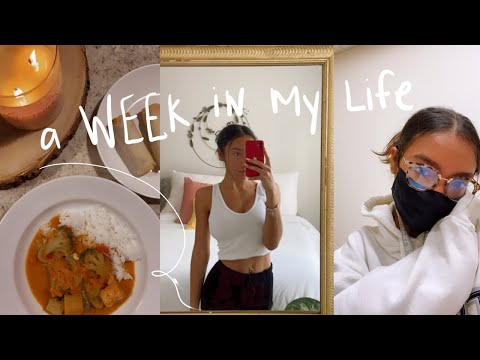 a realistic and productive college week in my life! | 2021