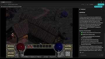 Comet AI Learns to Play Diablo 1 (Agentic Browser)