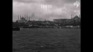 Ayasofya, Sultanahmet, Eski Darülfünun Binası, Ahırkapı Feneri British Pathe - 1910