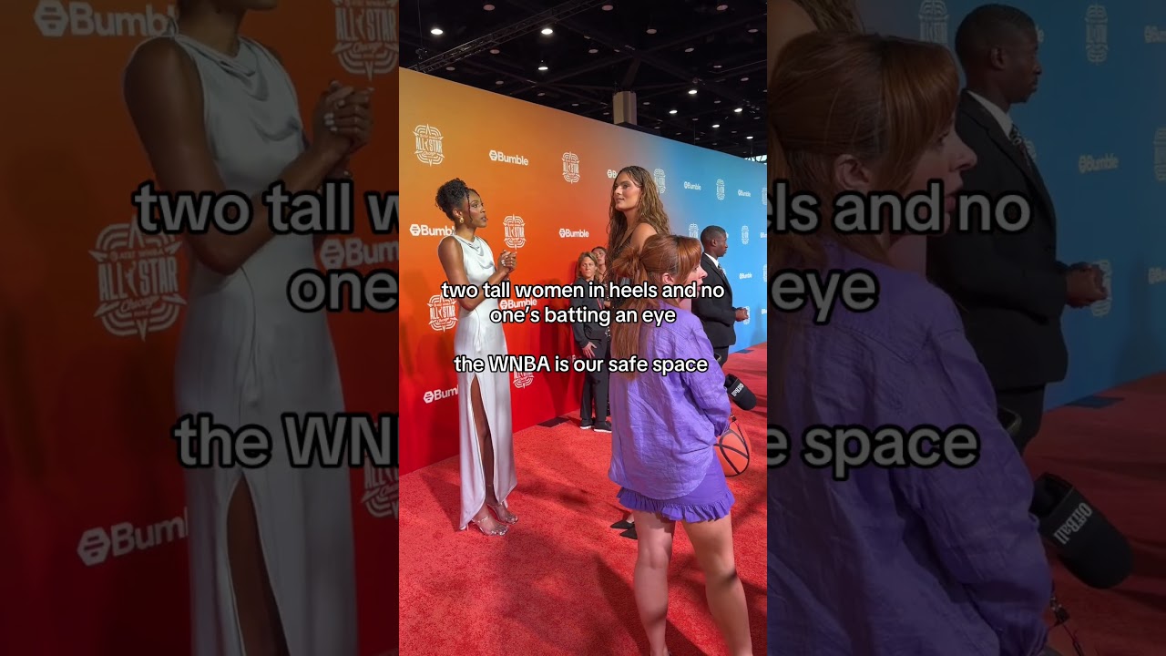 As seen on the WNBA Orange Carpet. #wnba