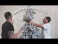 We Put Up Our First Christmas Tree!!! | weekend vlog • houston, tx