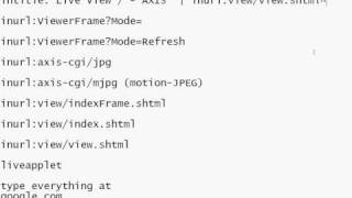 hack into unprotected webcams(part 1)