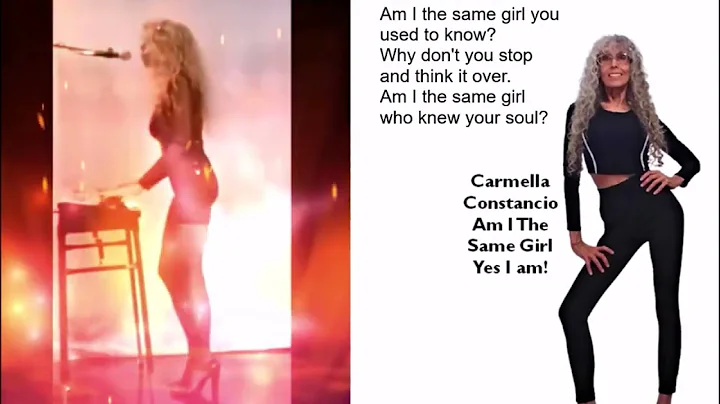 CARMELLA CONSTANCIO ~ Stop & Think It Over...Am I the Same Girl...Yes I Am!