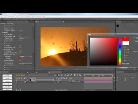 Using Displacement Maps to Create Heat Waves   NEW AFTER effect tutorial