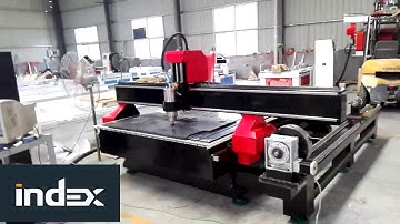 INDEX CNC 1325 4 axis cnc router with rotary