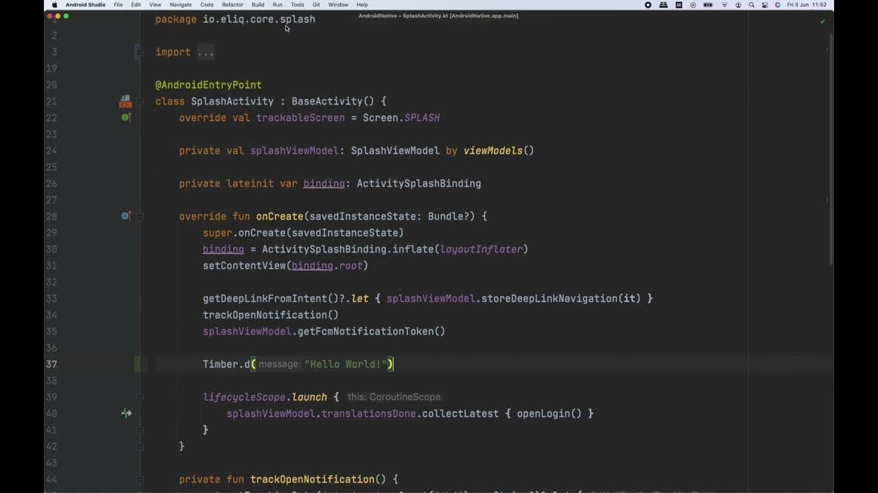 Android Studio Bumblebee Presentation mode HD 1080p YouTube