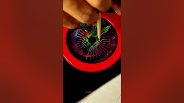 Watch the Pattern Build Itself #spirograph #asmr #video